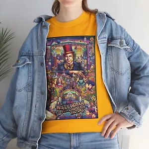 Camiseta Willy Wonka And The Chocolate Factory (1971) Fantasy Wilder - Imagen 1 de 43