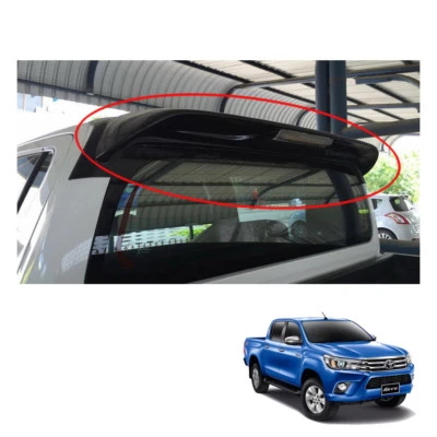 Rear Roof Spoiler Trim + Break Light Fits Toyota Hilux Revo SR5 M70 UTE 15 17 - image 1 of 3