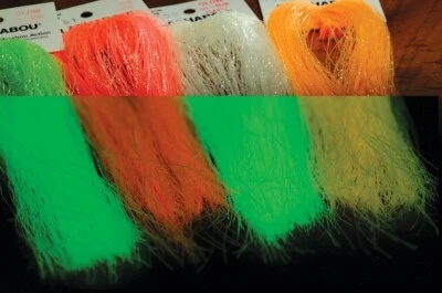 HEDRON INC GLOW IN THE DARK FLASHABOU FLASH Fly & Jig Tying Material by Hedron