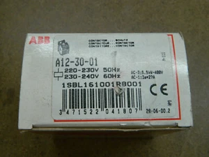 1x ABB A12-30-01 1SBL161001R8001 Leistungsschütz - Bild 1 von 2