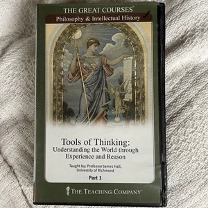 Great Course Tools of Thinking Parts 1 & 2 DVD & Course Guidebook/FREE SHIPPING - Imagen 1 de 21