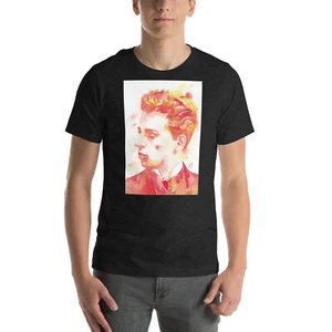Camiseta UNISEX - RAINER MARIA RILKE Retrato Acuarela -Camisa Tela Camisa Traje - Imagen 1 de 15