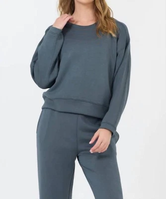 Moletom vintage Havana Cloud gola redonda de lã tamanho P - Imagem 1 de 3