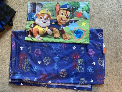 Nickelodeon PAW PATROL standard Pillow Case plus Full flat sheet Or for material - Image 1 of 4