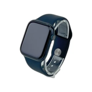 Apple Watch 8 GPS Aluminium Mitternacht 45 mm Sportarmband Mitternacht - Afbeelding 1 van 8