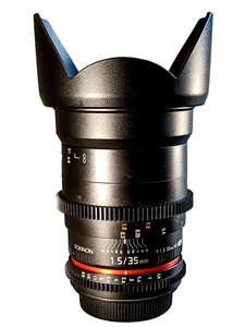 Rokinon 35mm T1.5 Cine DS (EF Mount) – Excellent, No Mould, AU - Picture 1 of 6