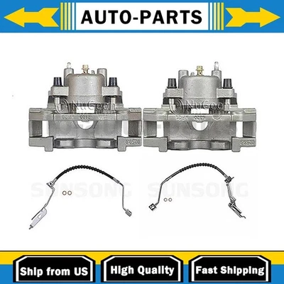 Front Brake Line Front Caliper Fits 2001 Chrysler Town & Country Voyager - Image 1 of 4