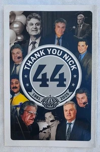 BRAND NEW! Nick Nickson LA KINGS NHL Commemorative Poster 44 Years - Picture 1 of 1