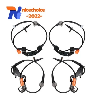 4x Sensor de velocidad de rueda ABS trasero + delantero apto para Element Honda 2003-2011 Foto 1 de 4