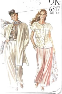 80/90s NEW LOOK JACKET TROUSERS SEWING PATTERN BUST 31.5 32.5 34 36 in - Picture 1 of 2
