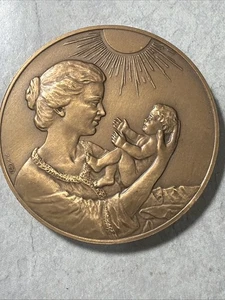 UdSSR / Russland 🇷🇺 Gedenkmedaille " Geboren auf dem Leningrader Land " 1980. - Bild 1 von 5