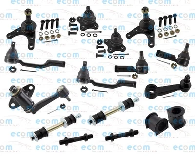 4WD Steering Tie Rods Ends Idler Pitman Arm For 87-93 Mazda B2600 Ball Joints - Image 1 of 4