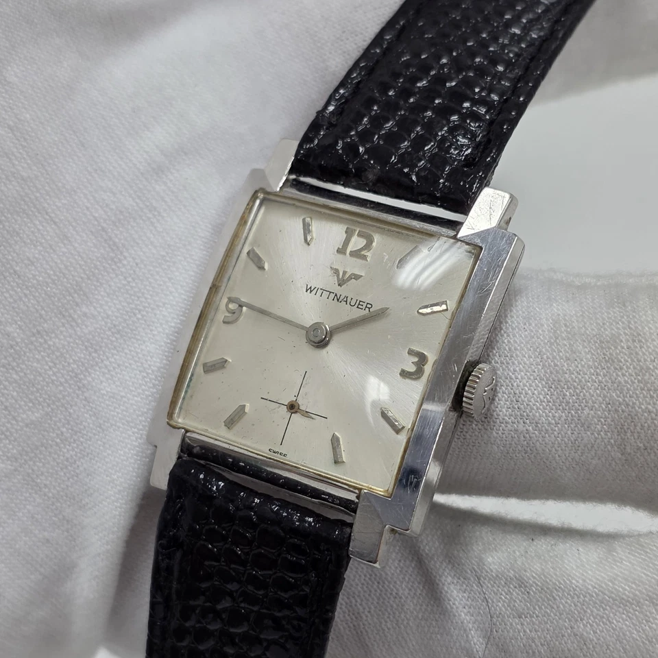 Vintage 27mm Wittnauer 2602 Mechanical Wristwatch 10BG1 Swiss 10k Gold Filled - Image 1 of 4