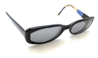 Gafas de sol Kate Spade negras ovaladas ajustadas monturas 135 diseñador moda mujeres Foto 1 de 4