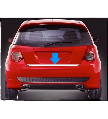 Rear Trunk Lid Bottom Chrome Trim For Chevrolet Aveo Hatchback 2011+ - Image 1 of 4