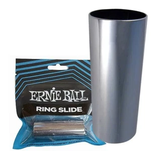 RING SLIDE Chrome Plated Brass Guitar Slide Ernie Ball P04235 Rock & Blues - Picture 1 of 8