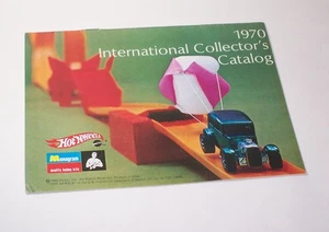 CATÁLOGO COLECCIONISTA INTERNACIONAL HOT WHEELS Mattel Vintage Redline EE. UU. 1970 - Imagen 1 de 4