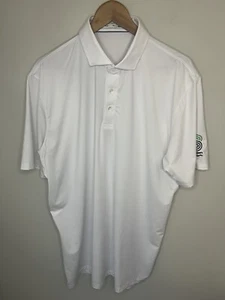 Holderness & Bourne Golf Polo Shirt Men’s XL White Tailored Fit Casual Workwear - Picture 1 of 4