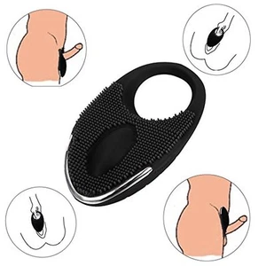 Penis Ring Multi Speed Vibrating Cock Ring for Penis and Clitoral Stimulator - Picture 1 of 37