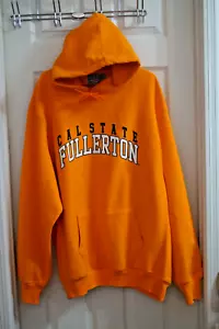 CSUF CAL STATE UNIVERSITY FULLERTON NARANJA JERSEY SUDADERA CON CAPUCHA - Imagen 1 de 4