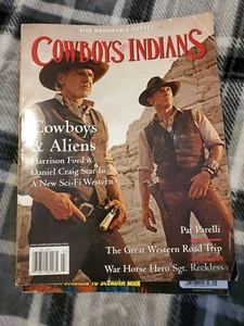 JULY 2011 - COWBOYS AND INDIANS magazine - HARRISON FORD - DANIEL CRAIG - Picture 1 of 2