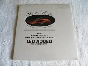 LEO ADDEO - The Music Goes 'Round and 'Round - LP RCA Sealed - 1961 Jazz Pop - Imagen 1 de 5