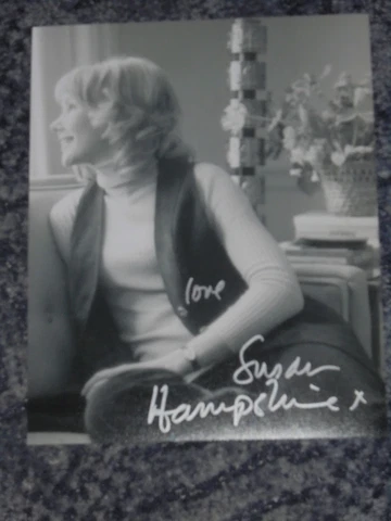 SUSAN HAMPSHIRE- ACTRESS - MONTE CARLO OR BUST - 10x8  PHOTO  SIGNED. (33) Cover