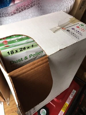 New Bundle Of 4 Rheem Dust & Pollen High Performance Indoor Air Filter 18x24x1 - Image 1 of 4