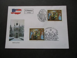 A242b) Christkindl FDC 21.11.2008 - UKZ 1 + 27.12.2008 - UKZ 2 - Bild 1 von 1