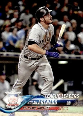 2018 Topps #192 Nolan Arenado LL Colorado Rockies - Image 1 of 2