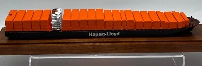 Hapag-Lloyd Container Scale Schiffsmodell 10,5" Metall Druckguss Containership - Bild 1 von 4