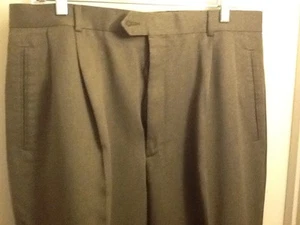 Pants Men Pants Louis Raphael Pants Pleated front designer Pockets 36 waist, - Picture 1 of 1