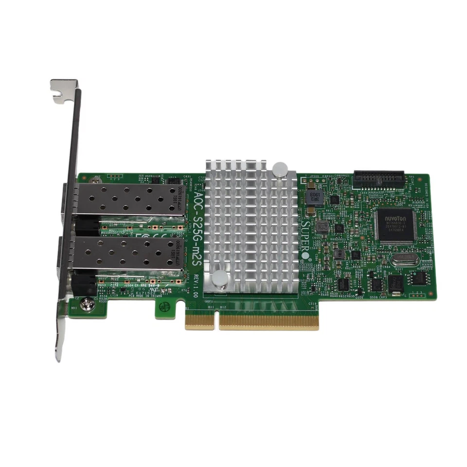 Supermicro AOC-S25G-M2S-O 2-Ports 25GbE SFP28 Server Network Adapter - Image 1 of 1