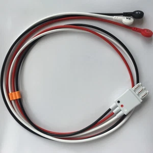 Cable de ECG a presión de 3 cables para PHILIPS CBL M1673A 989803145111 ICU AAMI - Imagen 1 de 4