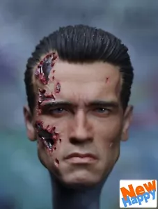 Vorverkauf Arnold Schwarzenegger T800 1/6 Scale Handbemalte Kopf Skulptur - Bild 1 von 7
