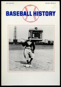 Baseball History Magazine Vol 1 #3 - Fall 1986 - Pepper Martin Cover - Picture 1 of 2