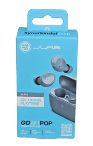 JLab - GO Air POP True Wireless In-Ear Headphones - Slate - SEALED! - Picture 1 of 11