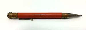 Vintage PARKER Senior Duofold Red Celluloid Mechanical Pencil Parts/Restoration - Picture 1 of 4