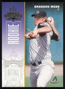2003 Donruss Champions #283 Brandon Webb RC - Picture 1 of 2
