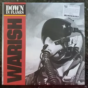 Warish - Down In Flames - New Unplayed SEALED Red Vinyl 2019 LP - Picture 1 of 3