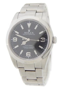 Reloj Rolex Explorer 39 mm para hombre de acero inoxidable esfera árabe negra 214270 - Imagen 1 de 6