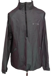 Men’s ESSENTIALS FEAR OF GOD UK XL Waterproof Jacket Metallic Raincoat BNWT - Picture 1 of 9