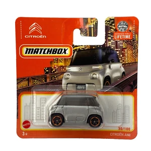 Citroen AMI Silver Matchbox MBX Metro 2024 MB1279 1/64 Toy Car Short Card - Picture 1 of 1