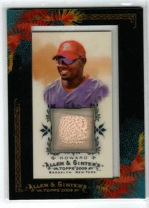2009 Topps Allen and Ginter Relics #RH2 Ryan Howard Bat (ref 138810) - Picture 1 of 1