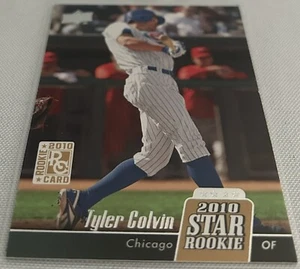 2010 Upper Deck Series 1 Baseball Tyler Colvin Chicago Cubs Rookie Card #19 - Picture 1 of 3