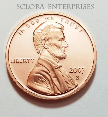 2003 S LINCOLN MEMORIAL *PROOF* CENT / PENNY  **FREE SHIPPING** Cover