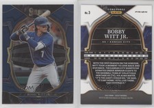 2023 Panini Select Concourse Blue Bobby Witt Jr #3