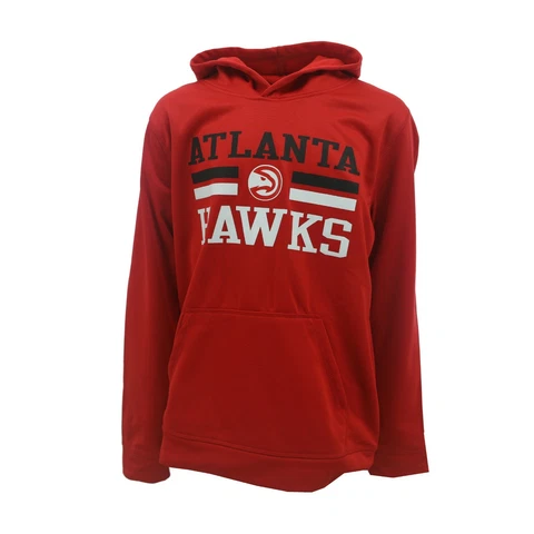 Atlanta Hawks Official NBA Athletic Kids Youth Size Hooded Sweatshirt New W Tags Cover