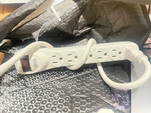 USED Tripp Lite TLP602 Surge Protector 6 Outlet 2ft Cord Light Use(4G) - Picture 1 of 10