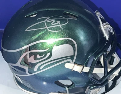 MINI CASCO DE VELOCIDAD FIRMADO AUTENTICADO BECKETT EARL THOMAS SEATTLE SEAHAWKS BECKETT Foto 1 de 2
